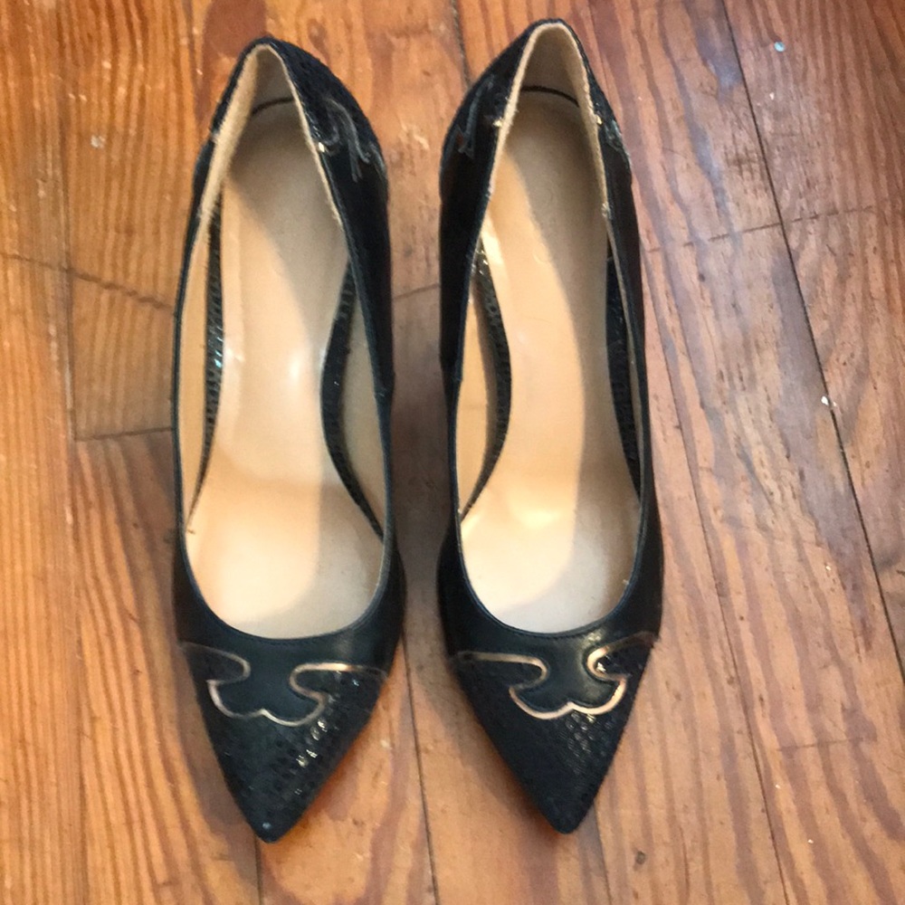 Black heels